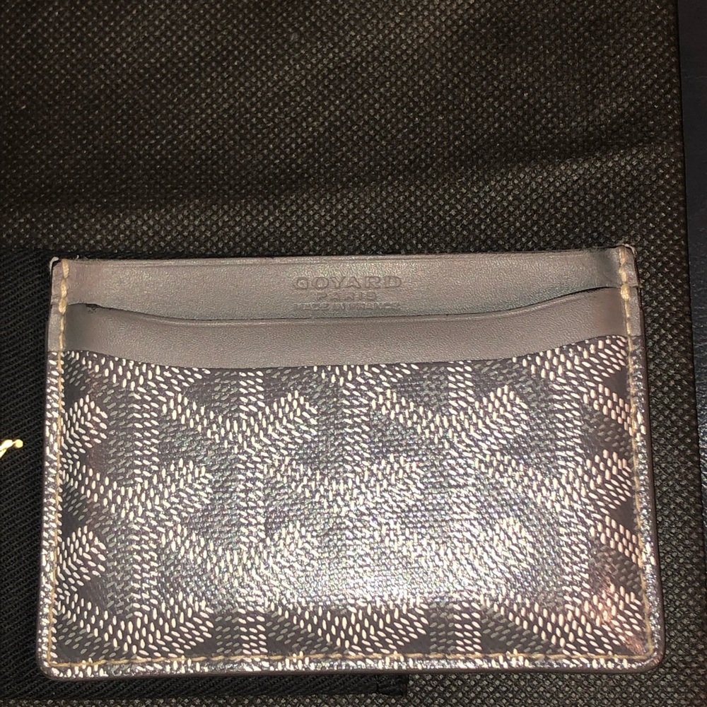 Goyard card holder/wallet used (mint condition)